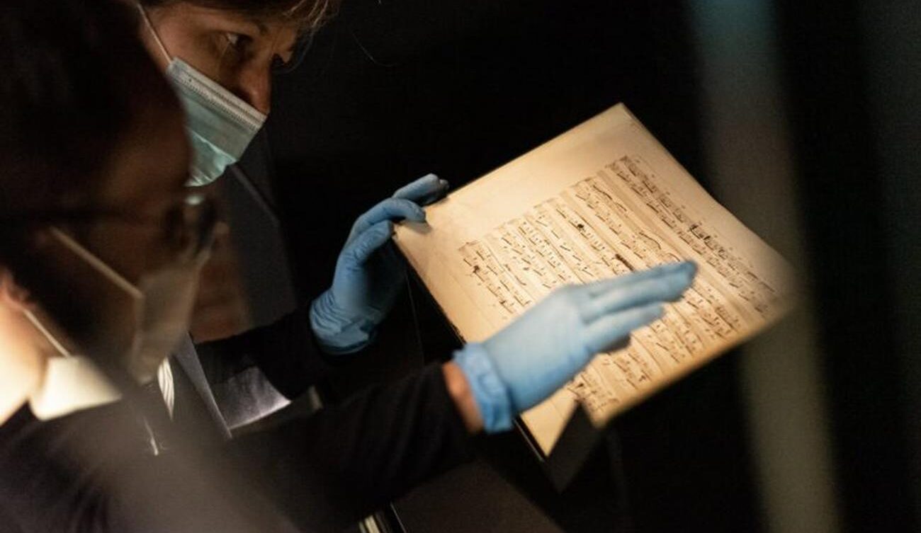 Spotkanie z rękopisem – Impromptu As-dur Fryderyka Chopina. Fot. Jakub Mozolewski /Muzeum Fryderyka Chopina