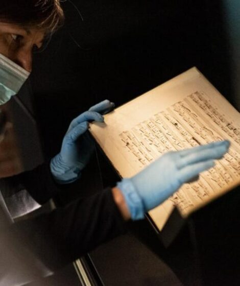 Spotkanie z rękopisem – Impromptu As-dur Fryderyka Chopina. Fot. Jakub Mozolewski /Muzeum Fryderyka Chopina