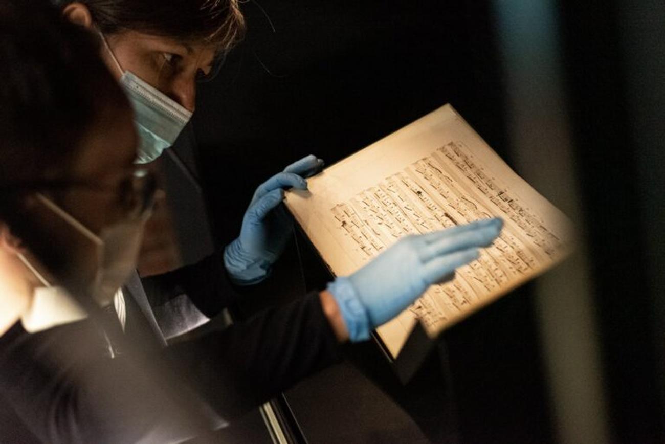 Spotkanie z rękopisem – Impromptu As-dur Fryderyka Chopina. Fot. Jakub Mozolewski /Muzeum Fryderyka Chopina