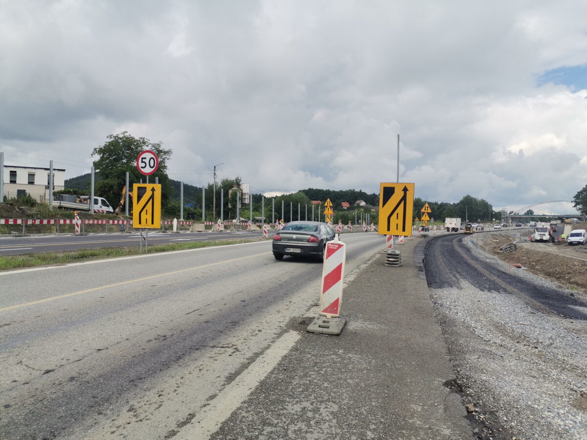 nowa organizacja ruchu na Zakopiance/ GDKiA