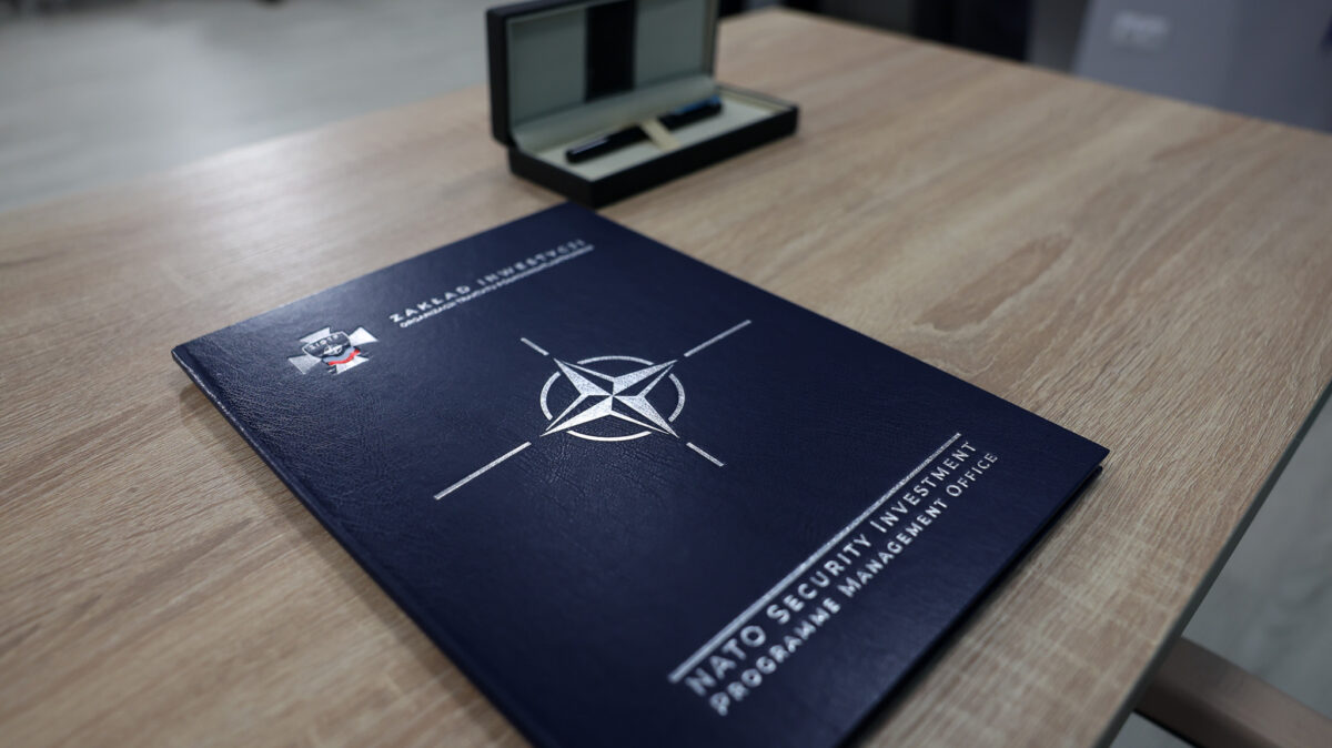 Podpisanie umowy na rozbudowę infrastruktury paliwowej NATO w Polsce/ MON