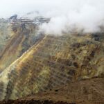 Największa pod względem wielkości odkrywkowa kopalnia miedzi na świecie – Bingham Canyon Mine (Stany Zjednoczone, 2019)/ fot: Farragutful - Praca własna, CC BY-SA 4.0