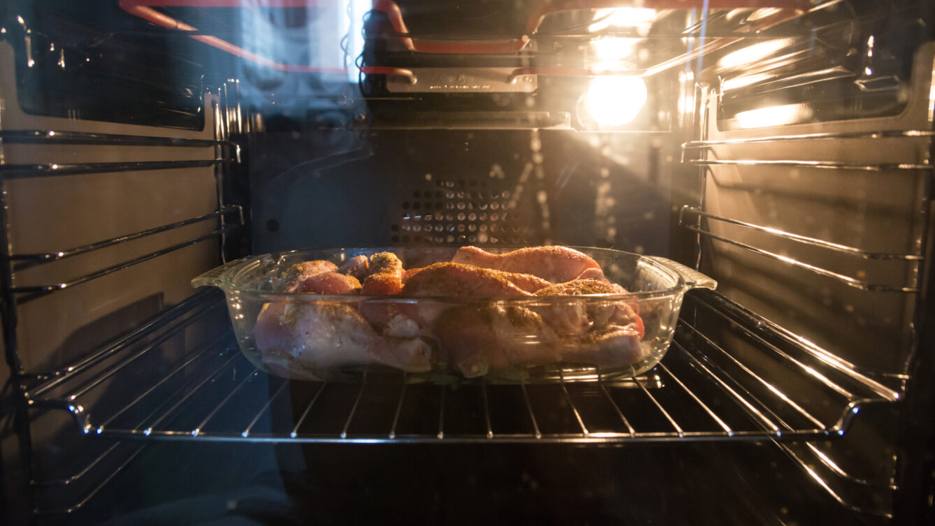 piekarnik elektryczny przy pracy/ Openverse