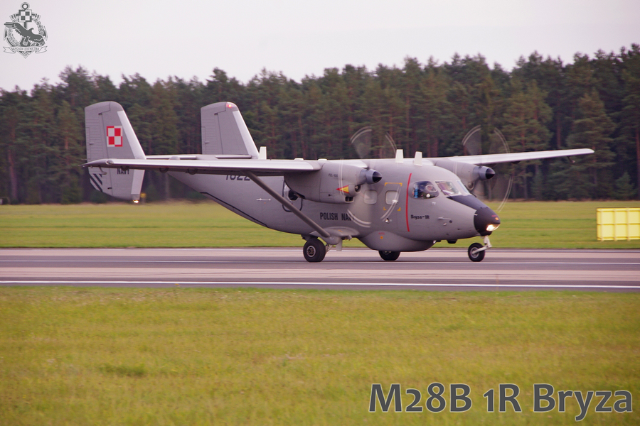 Samolot patrolowo - rozpoznawczy M28B 1R Bryza/BLMW/ wojsko-polskie.pl