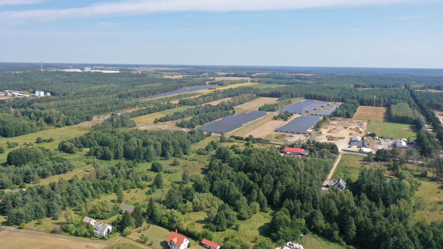 farma fotowoltaiczna Siemiatycze/ mat. prasowe  Eneris