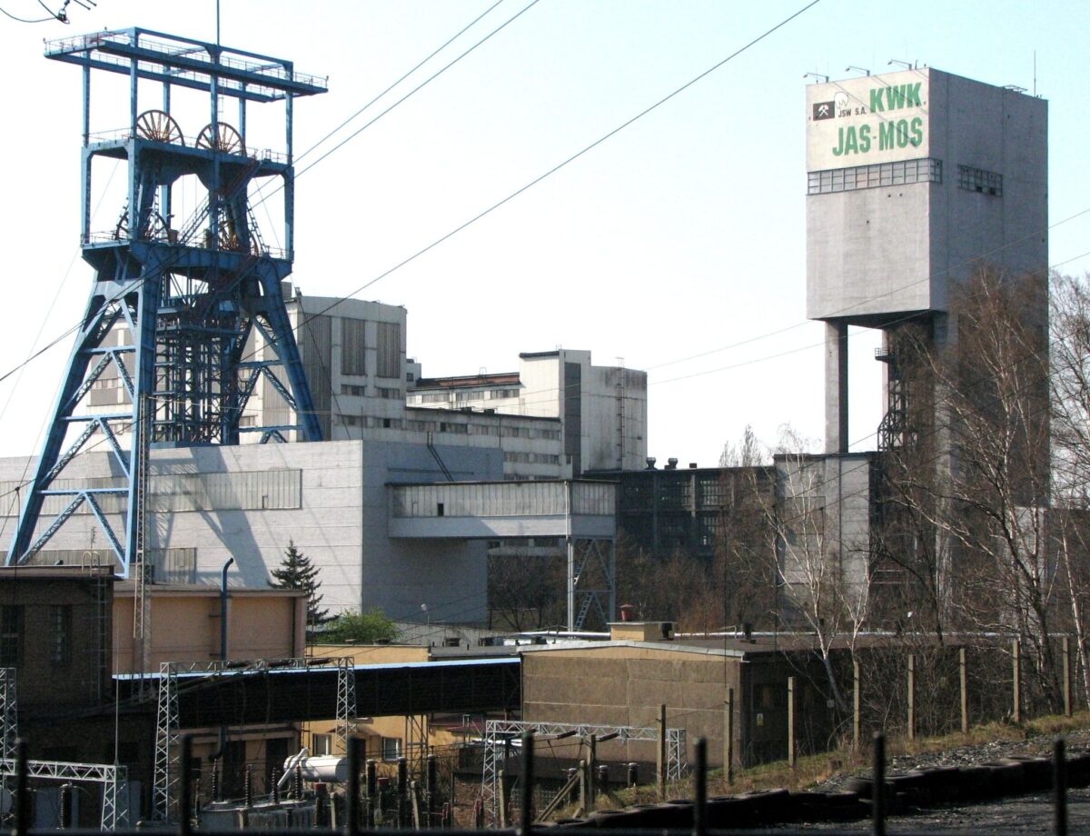 kopalnia JSW KWK Jas-Mos/ fot: Mariuszjbie, CC BY-SA 2.5