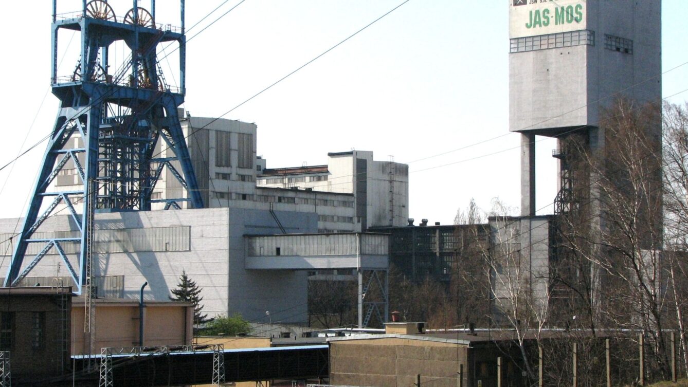 kopalnia JSW KWK Jas-Mos/ fot: Mariuszjbie, CC BY-SA 2.5