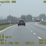 pościg policyjny za BMW/ Policja