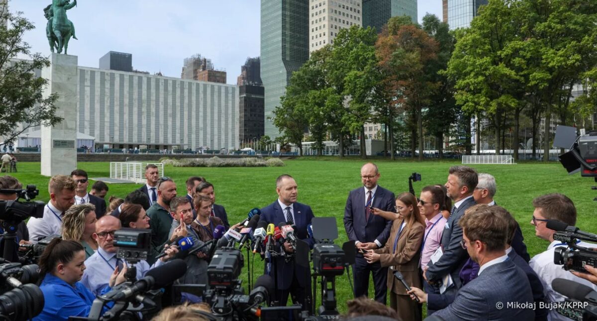 Karol Nawrocki w Nowym Yorku/ Mikołaj Bujak/KPRP