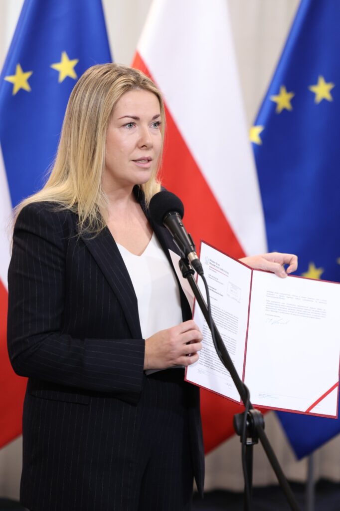 wiceszefowa MSWiA Magdalena Roguska