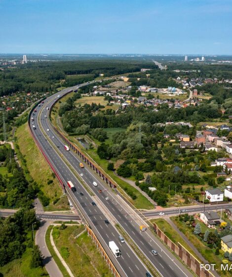 fragment autostrady A4 z OPP/ GDKiA