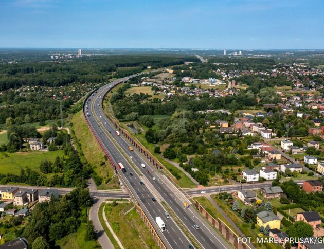 fragment autostrady A4 z OPP/ GDKiA