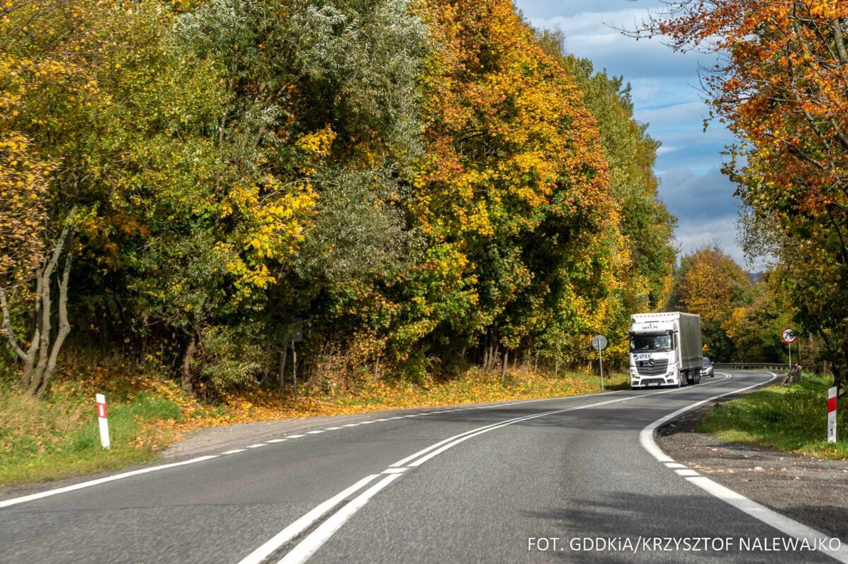 DK8 w okolicach Dusznik Zdroju/GDKiA
