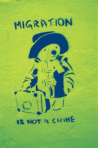 graffiti Migration is not a crime/ Openverse