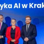 przedstawiciele Ministerstwa Cyfryzacji podczas ogłaszania informacji o kolejnej Fabryce AI
