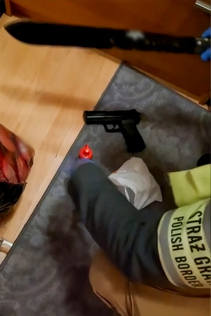 Zatrzymania członków gangów bandytów stadionowych/ CBŚP