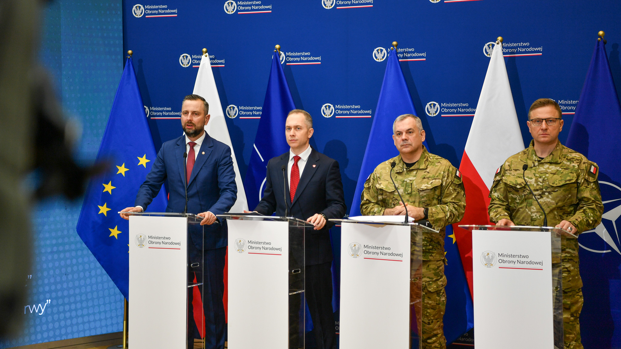 Władysław Kosiniak-Kamysz podczas konferencji inaugurującej program „wGotowości”/ MON