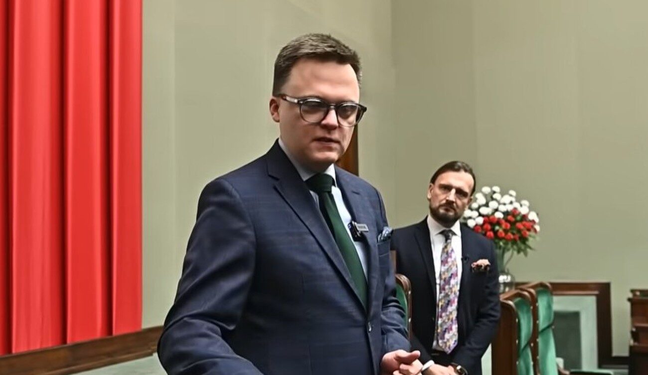 Szymon Hołownia w Sejmie/ SejmRP