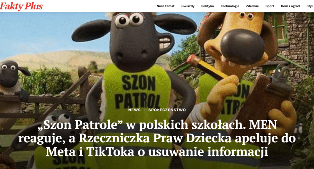 Program Szón Patrol przeciwdziałający cyberprzemocy w szkołach