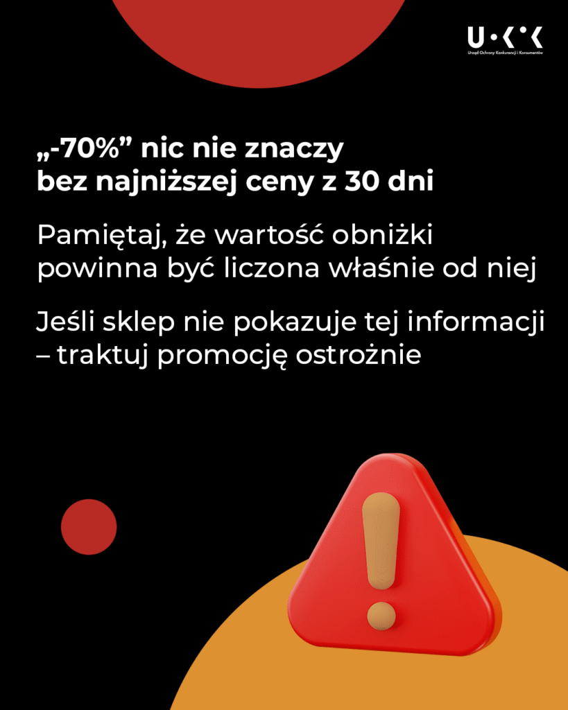 Porady UOKiK odnośnie akcji promocyjnych w Black Friday/ UOKiK