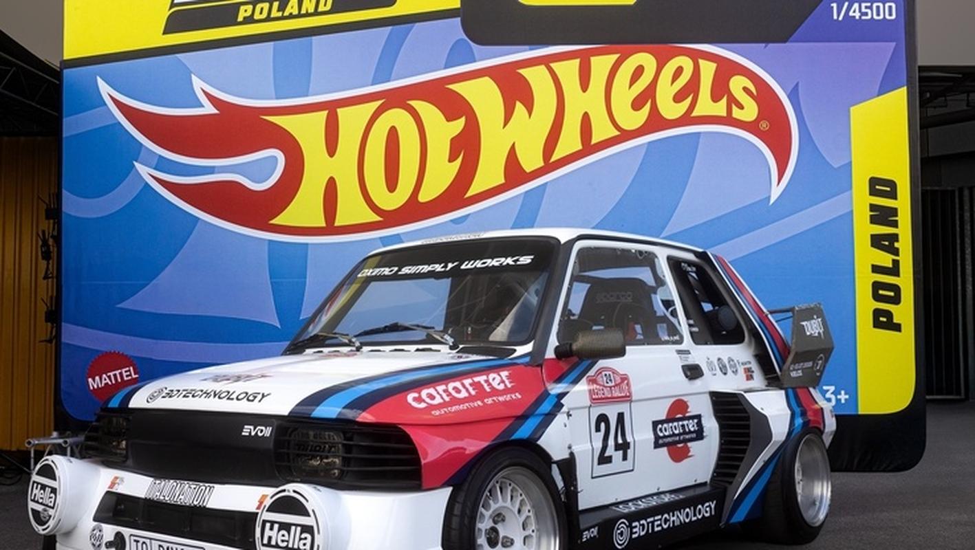 Rajdowy Fiat 126P Bis Pawła Czarneckiego – zwycięski projekt Hot Wheels Legends Tour 2025 w stylu Grupy B./ Mattel