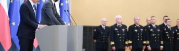 wicepremier i szef MON W. Kosiniak - Kamysz ogłasza zakup okrętów podwodnych dla Marynarki Wojennej/ MON