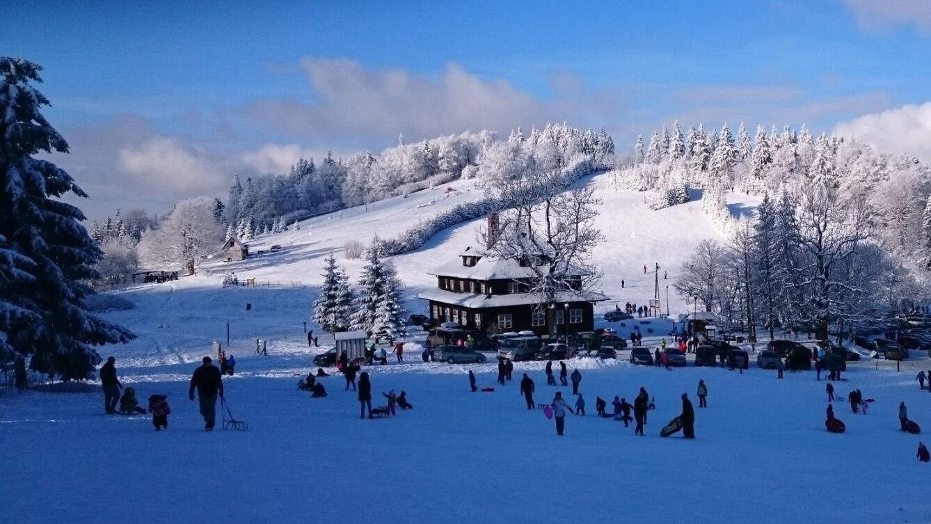 Zima w schronisku Andrzejówka/ fot: Rafał Bernasiński