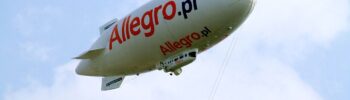 Sterowiec reklamowy Grupy Allegro/ fot: Hubert Śmietanka - Praca własna, CC BY-SA 3.0