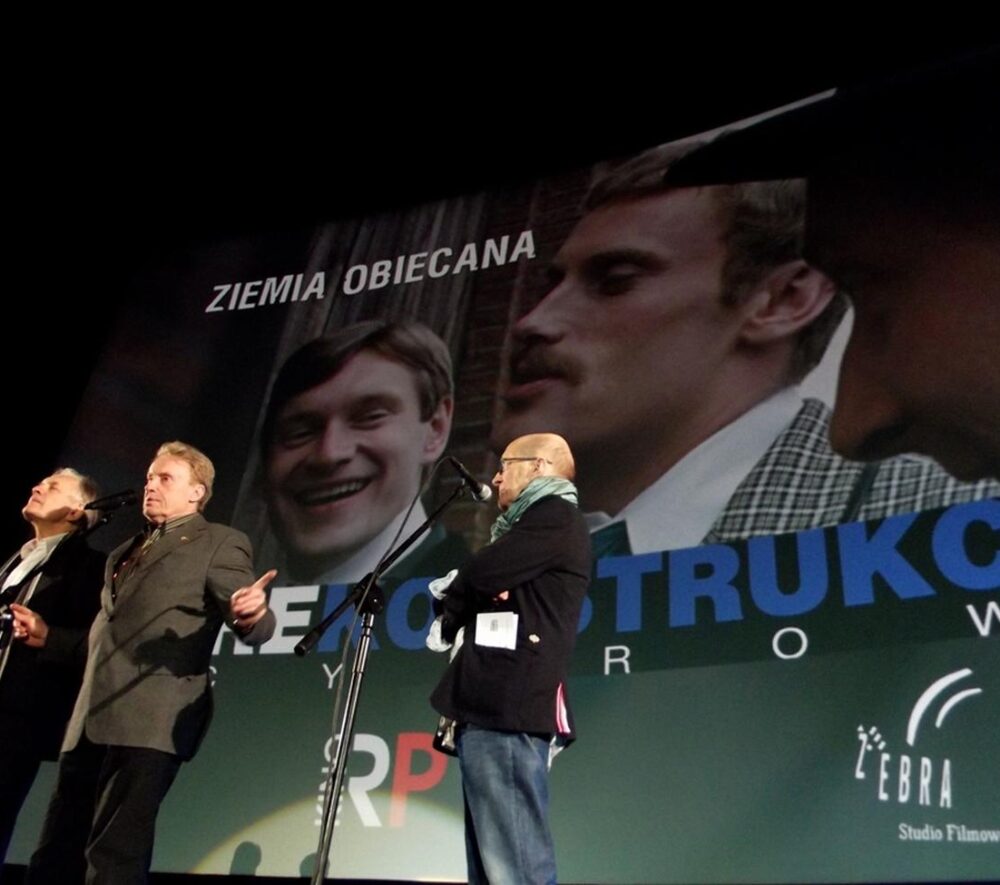 Premiera zrekonstruowanej cyfrowo "Ziemi Obiecanej", podczas festiwalu filmowego OFF Plus Camera. Autorstwa Piotr Drabik, CC BY 2.0