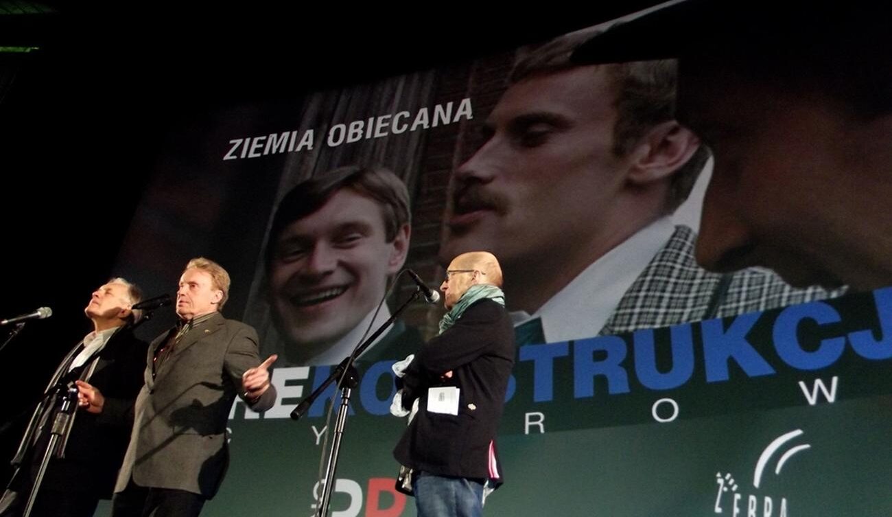 Premiera zrekonstruowanej cyfrowo "Ziemi Obiecanej", podczas festiwalu filmowego OFF Plus Camera. Autorstwa Piotr Drabik, CC BY 2.0Premiera zrekonstruowanej cyfrowo "Ziemi Obiecanej", podczas festiwalu filmowego OFF Plus Camera. Autorstwa Piotr Drabik, CC BY 2.0