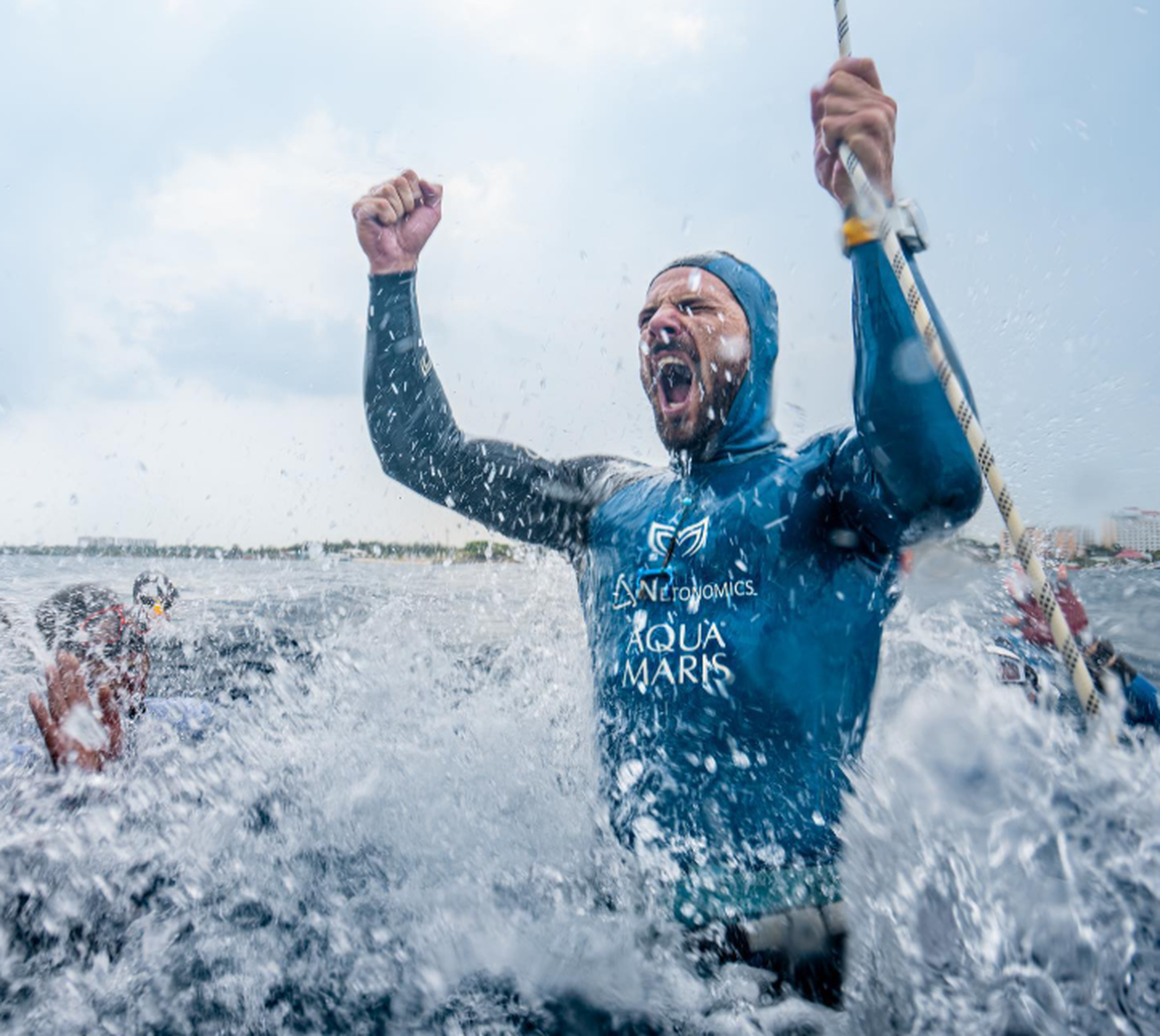 Chorwacki freediver Vitomir Maričić przez 29 minut i 3 sekundy nie oddychał pod wodą, bijąc rekord świata ustanowiony w 2021 roku./ FB