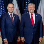 Karol Nawrocki i Donald Trump w Davos/ fot: Mikołaj Bujak/KPRP