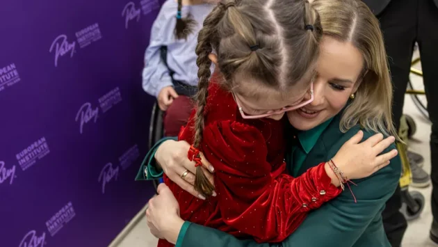 Marta Nawroka podczas spotkania z dziećmi. Fot.: Alicja Stefaniuk/KPRP