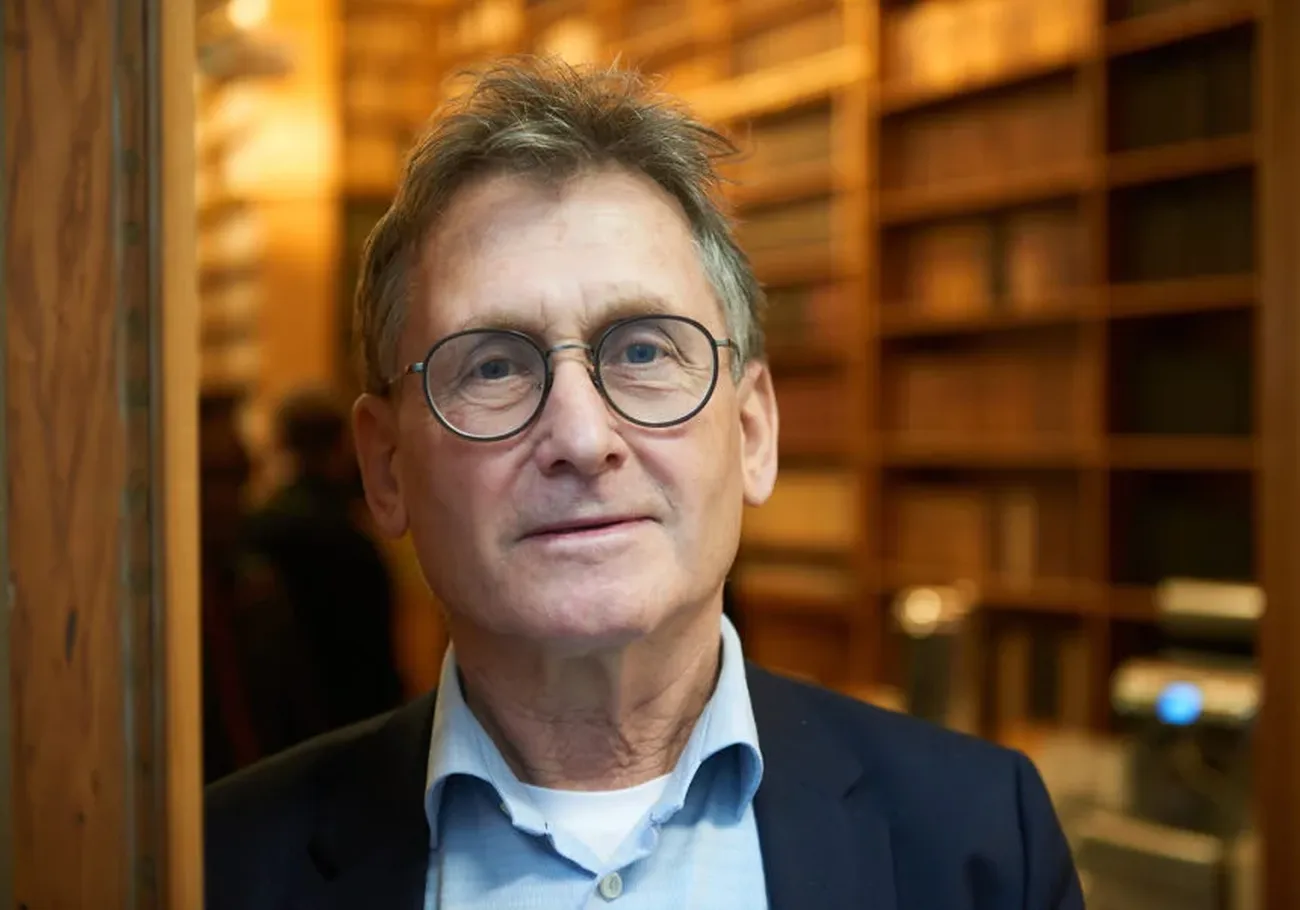 Prof. Ben L. Feringa odwiedził Uniwersytet Warszawski 9 stycznia 2026 r. W ramach wizyty na Wydziale Chemii noblista wygłosił wykład „The Art of Building Small”. Fot. Mirek Kaźmierczak