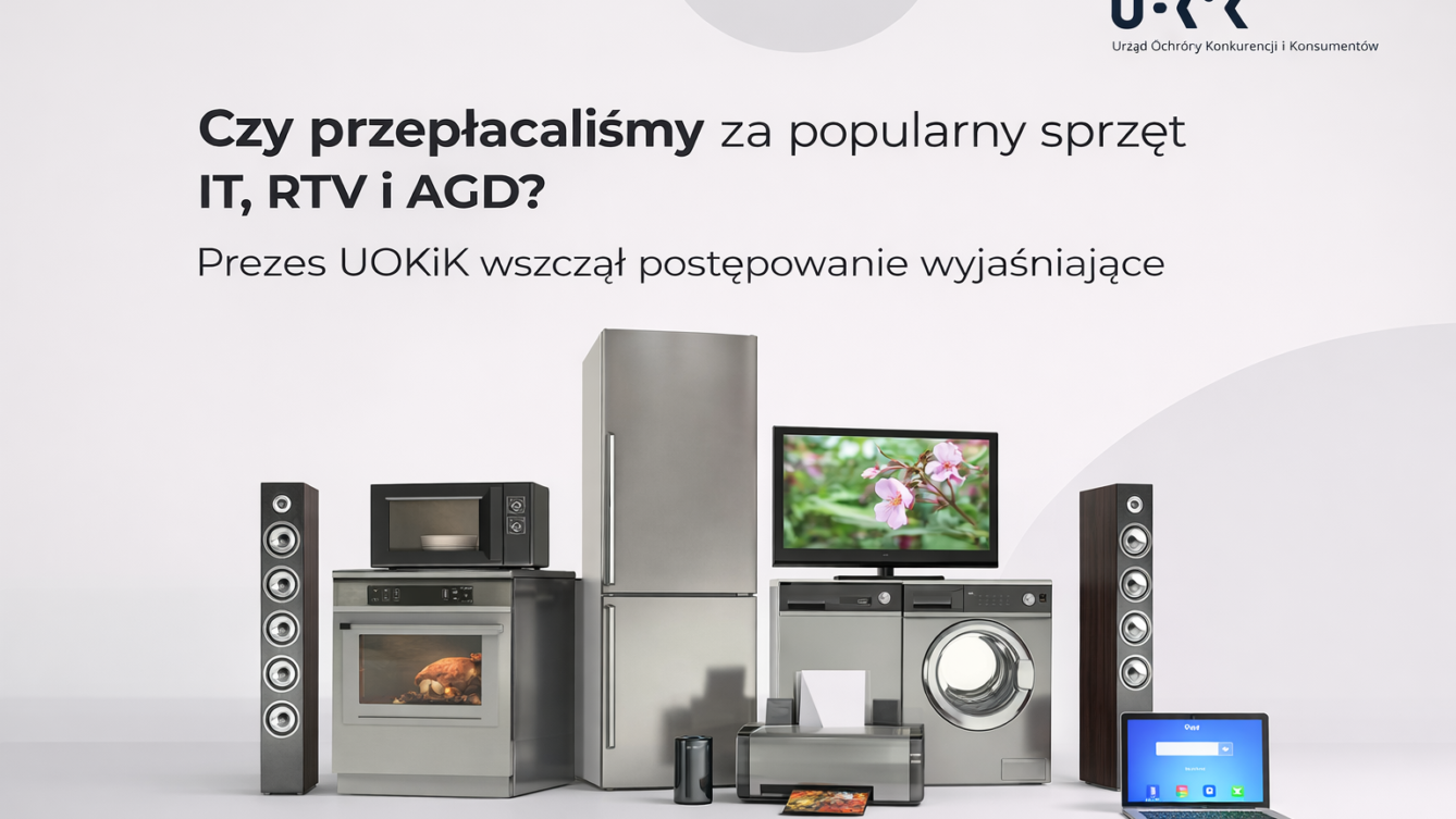 UOKiK bada możliwą zmowę cenową na rynku RTV i AGD