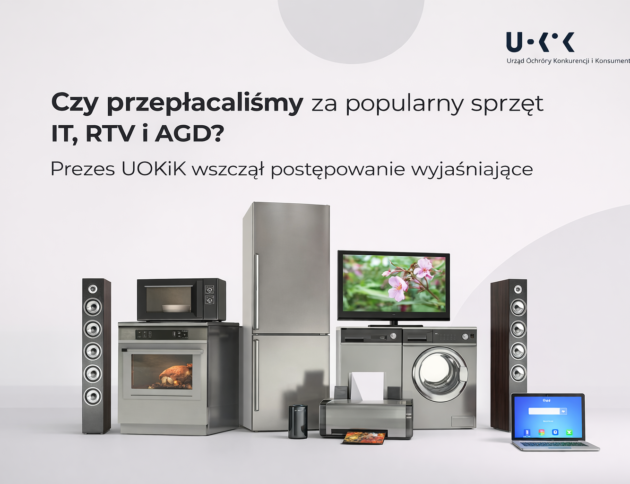 UOKiK bada możliwą zmowę cenową na rynku RTV i AGD