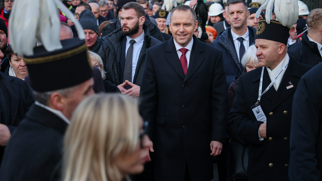 Prezydent Karol Nawrocki w Kopalni Wujek. Fot: Mikołaj Bujak KPRP