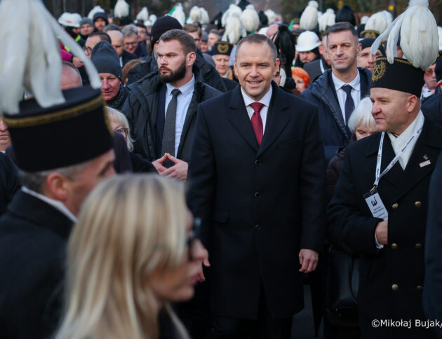 Prezydent Karol Nawrocki w Kopalni Wujek. Fot: Mikołaj Bujak KPRP