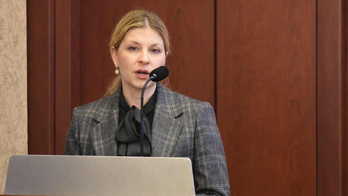 Ambasador Ukrainy w USA Olha Stefaniszyna. Źródło Facebook