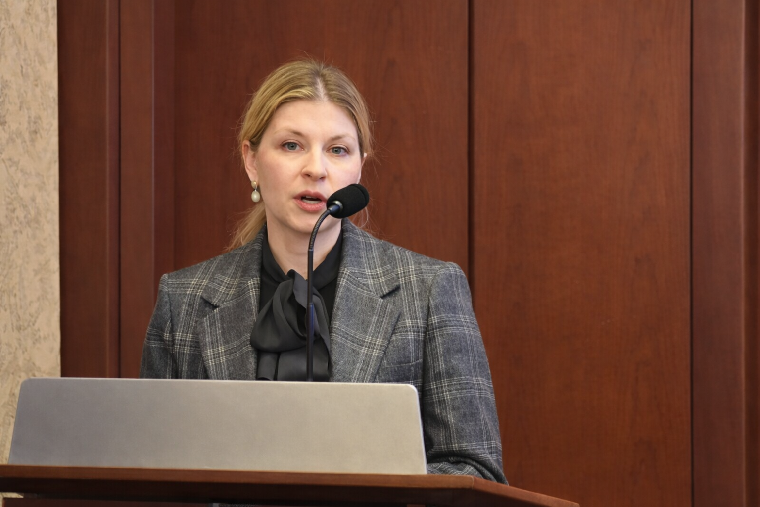 Ambasador Ukrainy w USA Olha Stefaniszyna. Źródło Facebook