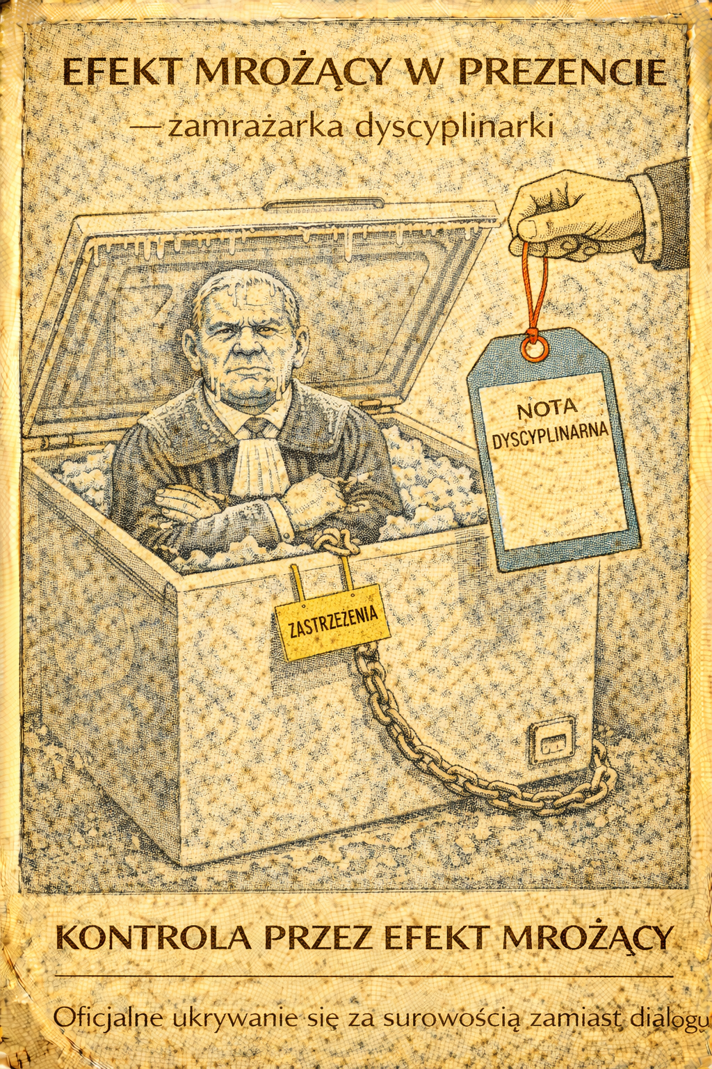 Władza mówi sędziom: macie być jak mnisi w klasztorze. Żadnych stowarzyszeń zawodowych broniących waszych praw (bo mogą dzielić się z Wami wiedzą, a jedyne co musicie wiedzieć to posłuszeństwo wobec nas, myślicie samodzielnie? niedopuszczalne!).