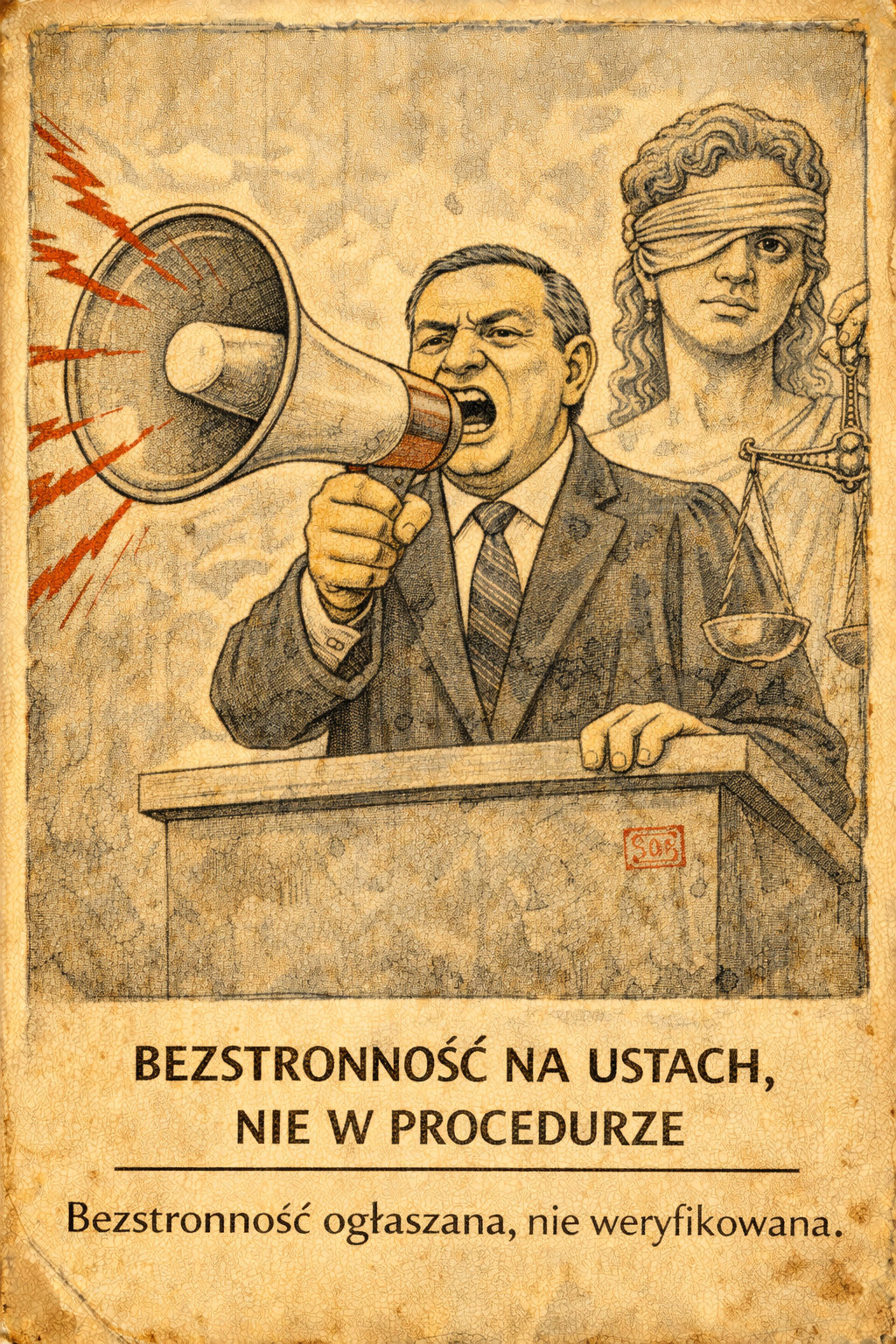 Niezależny sędzia to nasza gwarancja uczciwego meczu, nawet gdy na boisko wchodzi państwo ze swoim aparatem – Pegasusem, aparatem władzy, instytucjami. Gdy urząd skarbowy pomyli cię z oszustem, gdy policjant nadużyje władzy, gdy polityk zechce zamieść aferę pod dywan – tylko niezależny sąd może powiedzieć „sprawdzam”.
