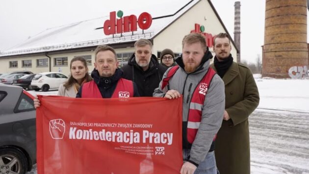 OPZZ Konfederacja Pracy zapowiada dalsze nagłaśnianie patologii w sieci Dino.