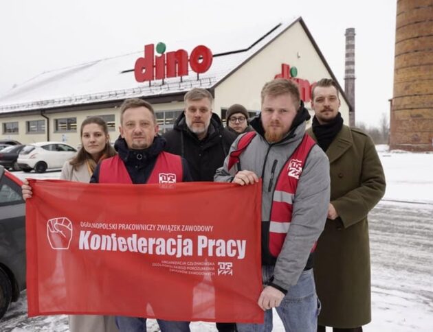 OPZZ Konfederacja Pracy zapowiada dalsze nagłaśnianie patologii w sieci Dino.