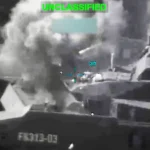 Atak na irańską korwetę podczas operacji Epic Fury/CENTCOM