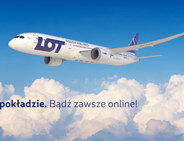 Wifi na pokładzie LOT/ Źródło: LOT
