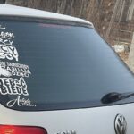 Zatrzymany VW Golf. Policja Zakopane