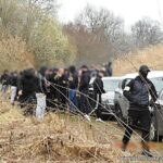 Policja udaremniła ustawkę pseudokibiców. fot: Policja