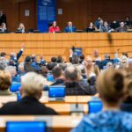 Glosowanie w Parlamencie Europejskim/ źródło: https://multimedia.europarl.europa.eu/