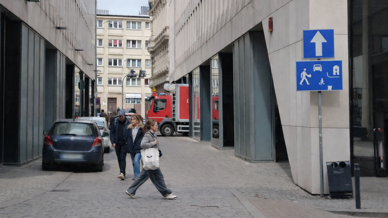 Gdzie można parkować w strefie zamieszkania? fot: Rafał Bernasiński